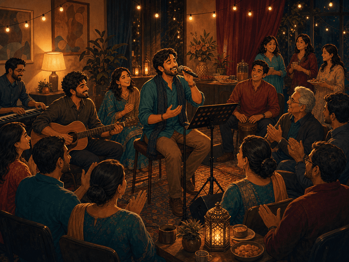 FABS Monthly Gather community singing event