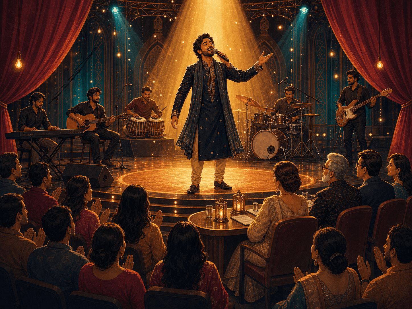 FABS Sur Samrat flagship singing competition on a large stage